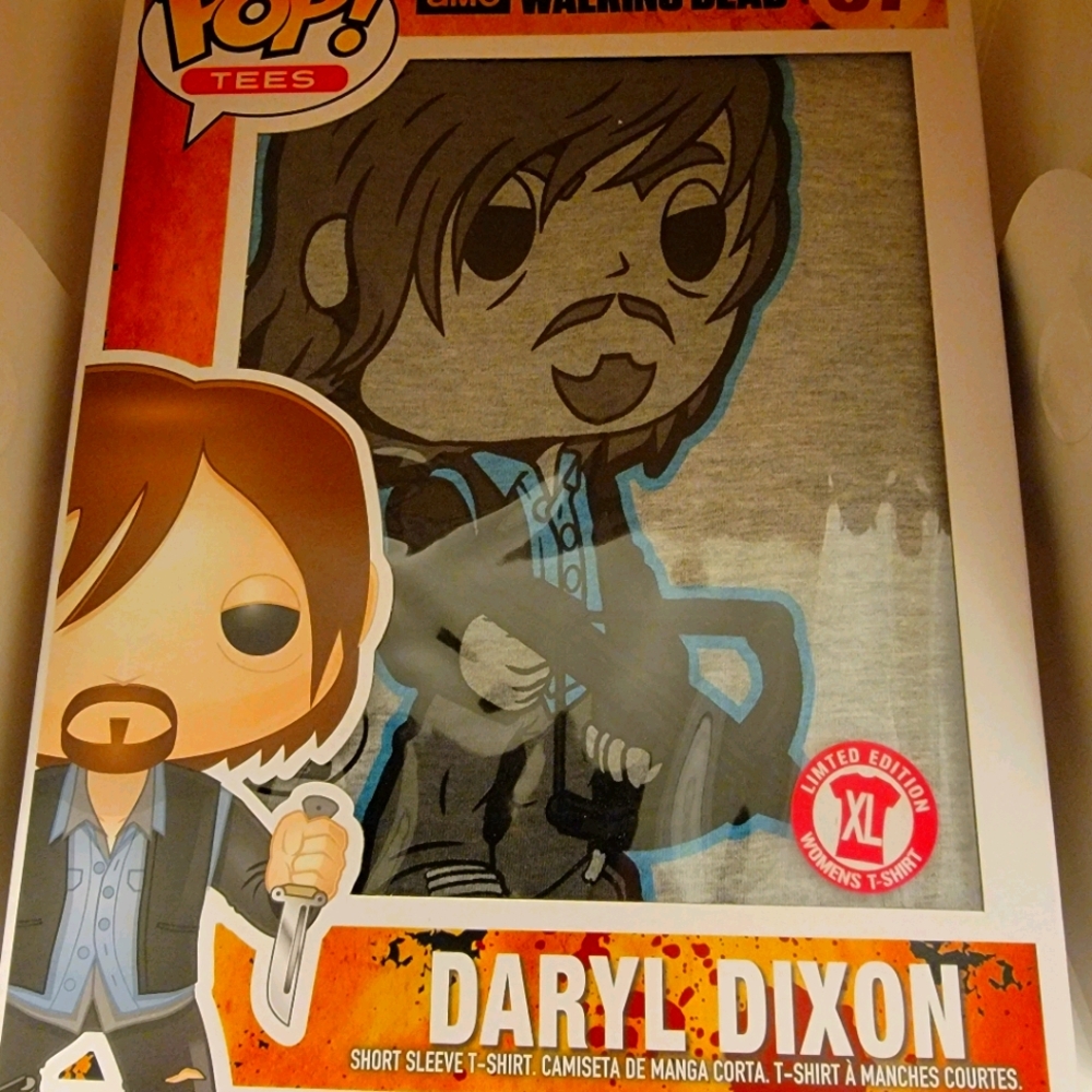 Comic Con Funko Pop t-shirt New in boxAMC The Wal